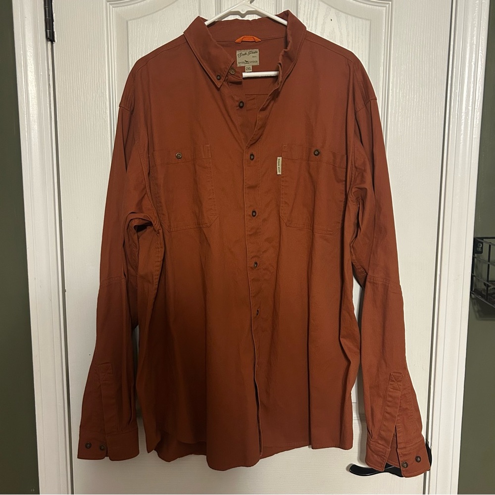 Over under rust shirt